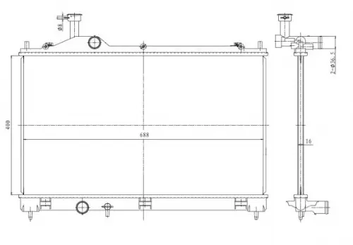 Radiator NRF