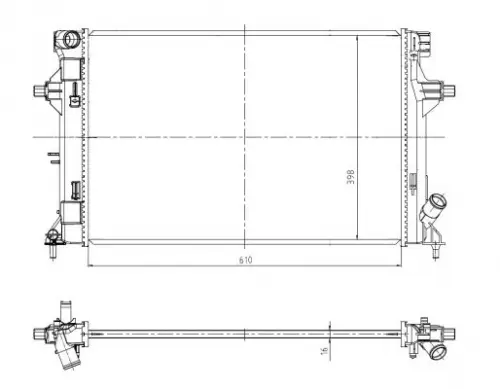 Radiator NRF