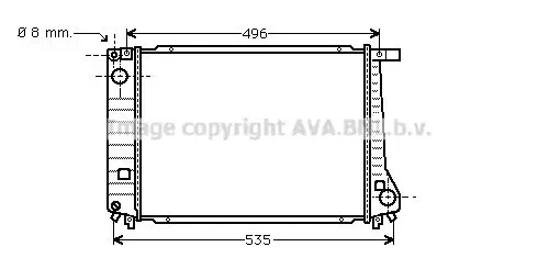 Radiateur AVA QUALITY COOLING