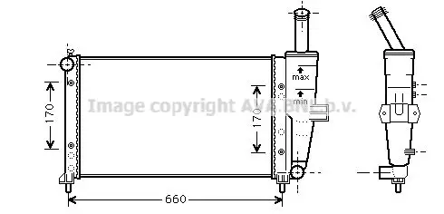 Radiateur AVA QUALITY COOLING