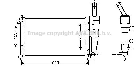 Radiateur AVA QUALITY COOLING