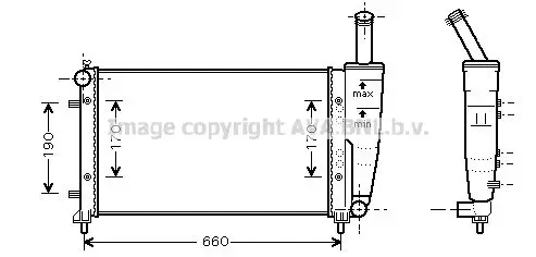 Radiateur AVA QUALITY COOLING