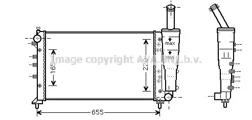 Radiateur AVA QUALITY COOLING