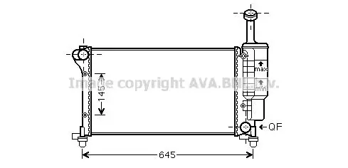 Radiateur AVA QUALITY COOLING