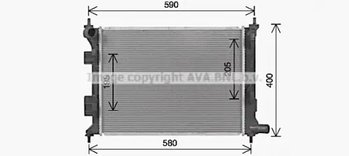 Radiateur AVA QUALITY COOLING