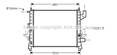 Radiateur AVA QUALITY COOLING