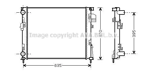 Radiateur AVA QUALITY COOLING