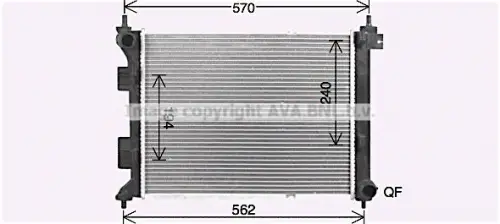 Radiateur AVA QUALITY COOLING