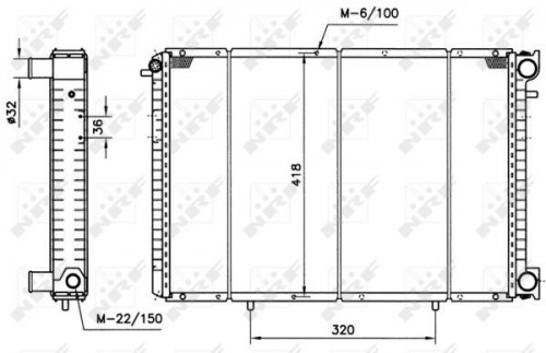 Radiator NRF