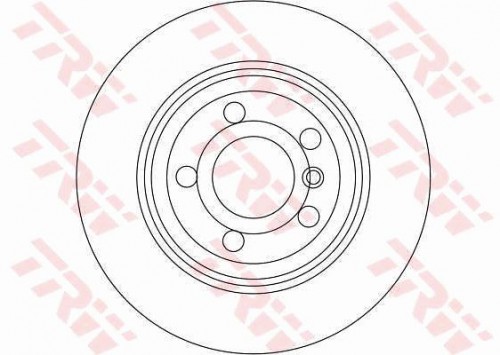 Brake disc TRW