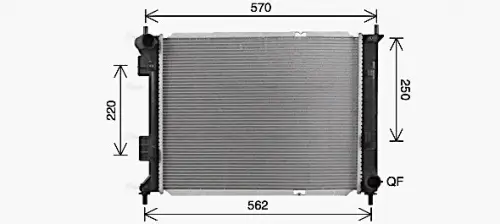 Radiateur AVA QUALITY COOLING