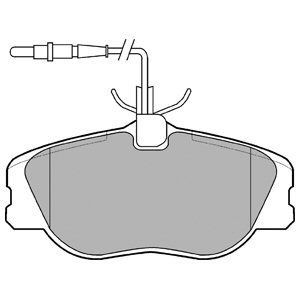 Brake pad set DELPHI