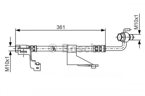 Brake hose BOSCH