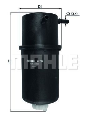 Fuel filter KNECHT