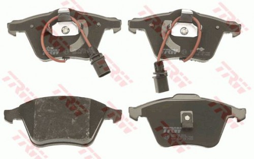 Brake pad set TRW