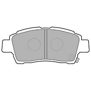 Brake pad set DELPHI