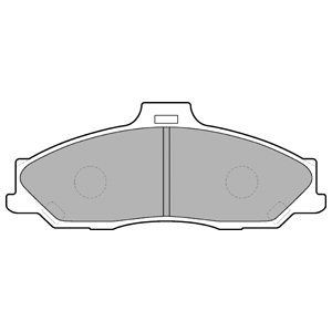 Brake pad set DELPHI