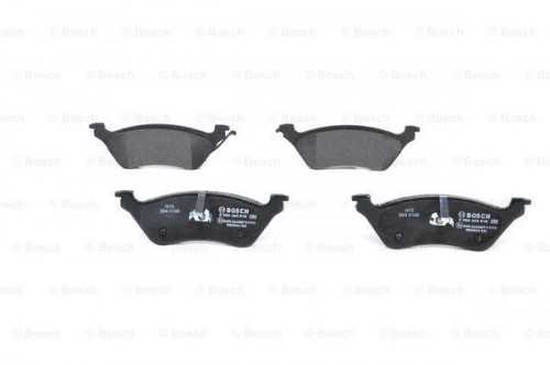 Brake pad set BOSCH