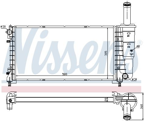 Radiator NISSENS