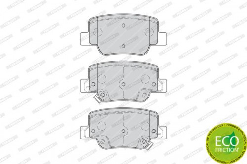 Brake pad set FERODO