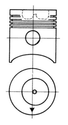 Piston KOLBENSCHMIDT