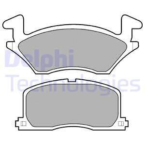 Brake pad set DELPHI