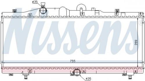 Radiator NISSENS