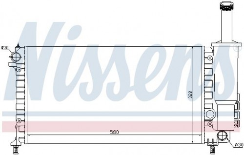 Radiator NISSENS