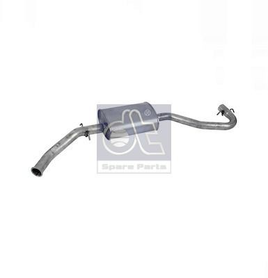 Middle / rear silencer DT Spare Parts
