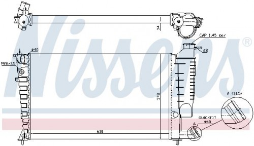 Radiator NISSENS