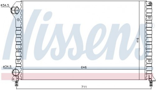 Radiator NISSENS