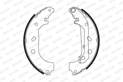 Brake shoe set FERODO