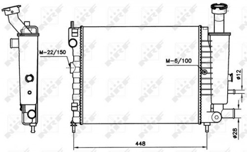 Radiator NRF