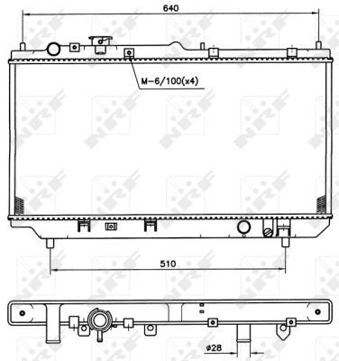 Radiator NRF