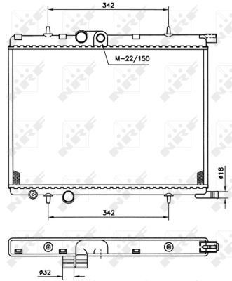 Radiator NRF