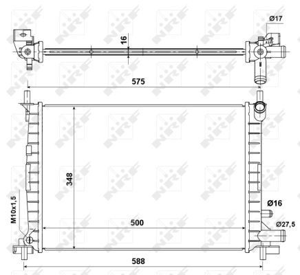 Radiator NRF