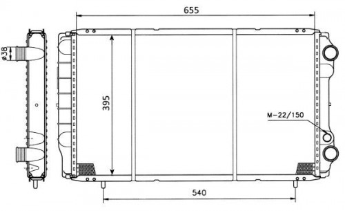 Radiator NRF