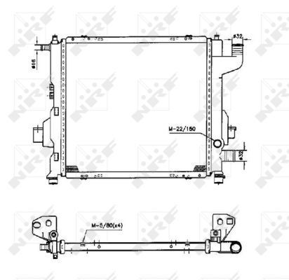 Radiator NRF