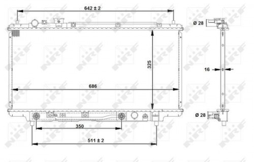 Radiator NRF