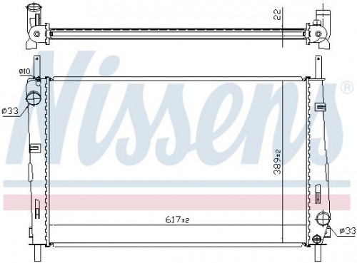 Radiator NISSENS