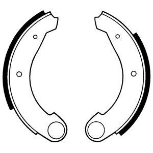 Brake shoe set DELPHI