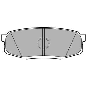 Brake pad set DELPHI