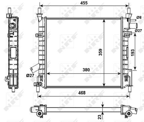 Radiator NRF