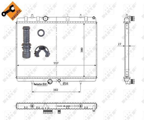 Radiator NRF