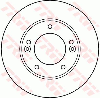 Brake disc TRW