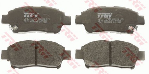 Brake pad set TRW