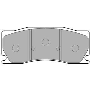 Brake pad set DELPHI