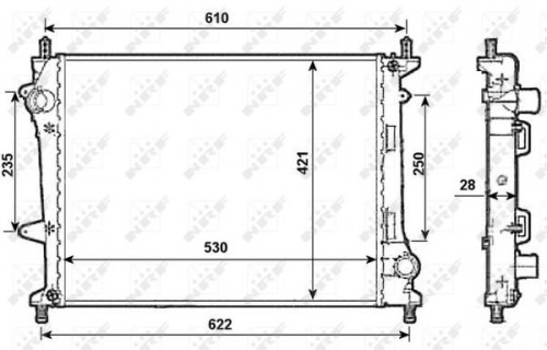 Radiator NRF