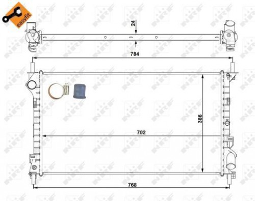 Radiator NRF