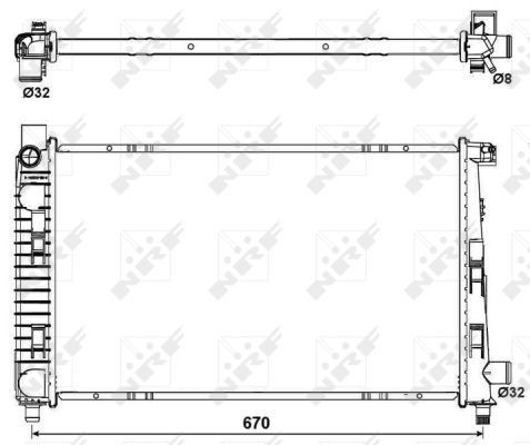 Radiator NRF